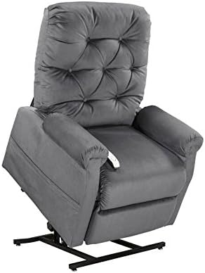 Mega Motion Classica Three-Position Reclining Lift Chair - Charcoal