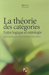 La  théorie des catégories, entre logique et ontologie