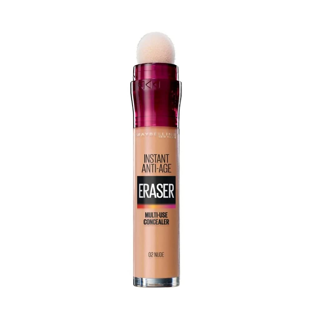 6 x Maybelline Instant Anti Age Eye Concealer Eraser 6.8ml - 02 Nude — image 1