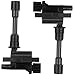 ECCPP Portable Spare Car Ignition Coils Compatible with Mazda Protege Mazda Protege 5 2001-2003 Replacement for UF407 5C1208 for Travel, Transportation and Repair (Pack of 2)