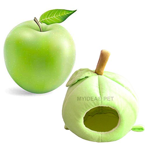 image for MYIDEA Lovely Apple Pet Nest - Fruit Sleeping House for Sugar glider/H