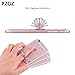 PZOZ Cell Phone Finger Ring Movie Grip Universal Smartphone Dock Car Mount/Sticky Stand/Holder/Kickstand for iPhone 7 6 Plus--Rose Gold Bowknot