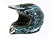 Typhoon Helmets Typhoon ATV Motorcycle Helmet with Goggles & Gloves - DOT Certified Off-Road Racing Protection Gear Set for Men - Durable MX Combo Pack
