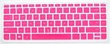 Folox® Waterproof Laptop Keyboard Protector Cover Skin for HP Split X2 13-m110dx 13-m010dx 13-g110dx Envy 14-k001t 14-k002tx 14-k003tx 14-k020us 14-k010us 14-k027cl 14t-k100 14-f020us 14-f021nr 14-f027cl 14-e021tx 14-e022tx 14-e023tx 14-e024tx 14-e034tx 14-e035tx 14z-n100 TouchSmart 14 (Hot Pink)