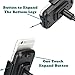 Fonus Car Cup Holder Goose Neck Mount compatible with iPhone X XR XS Max, 6 7 8 Plus - Samsung Galaxy S6 S7 S8 S9 Plus S10, Note 8 9 - LG G6 G7 ThinQ V35 V40 - Google Pixel 2 3 XL - All Smartphones