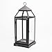 Richland Large Contemporary Metal Lantern Black
