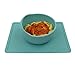 Modaliv 34oz Adult Scooper Bowl with Suction Base – Adaptive Silicone Placemat for Stroke Recovery, Elderly, or Disabled – Microwave & Dishwasher Safe – Non-Slip Feeding Aid (Turquoise)