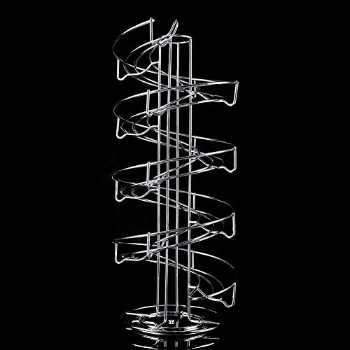 image for fosa Coffee Capsule Holder with 30pcs Pods Storage Rack, Metal Spiral 