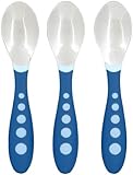 Gerber Graduates Kiddy Cutlery 3 Piece Spoon Set - Blue