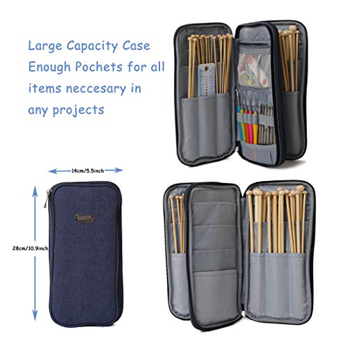 3 Pieces+Crochet+Hooks+Knitting+Needles