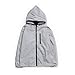 Edgogvl Men's Outwear 3M Reflective Zipper Hooded Windbreaker Lightweight Running Jacket