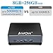 AWOW NYi3 Mini PC Intel Core i3 5005U Windows 10 Pro Desktop Computer, 8GB DDR3 256GB M.2 SSD, 2.4G+5G Dual WiFi, Ethernet 1000Mbps, BT 4.2 Mini Computerthumb 1