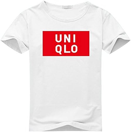 UNIQLO For Men's Printed Short Sleeve Tee Tshirt Medium White