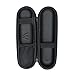 Wilken Electric Toothbrush Case | Universal Travel Case | Compatible with Oral B Pro, Phillips Sonicare and More (Black)