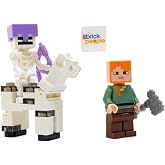LEGO Minecraft: Alex with Skeleton and Skeleton Horse Mini Set