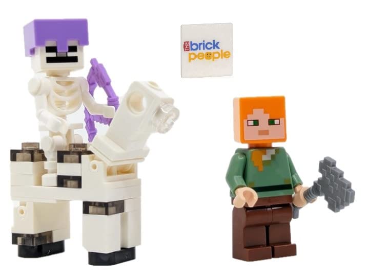LEGO Minecraft: Alex with Skeleton and Skeleton Horse Mini Set