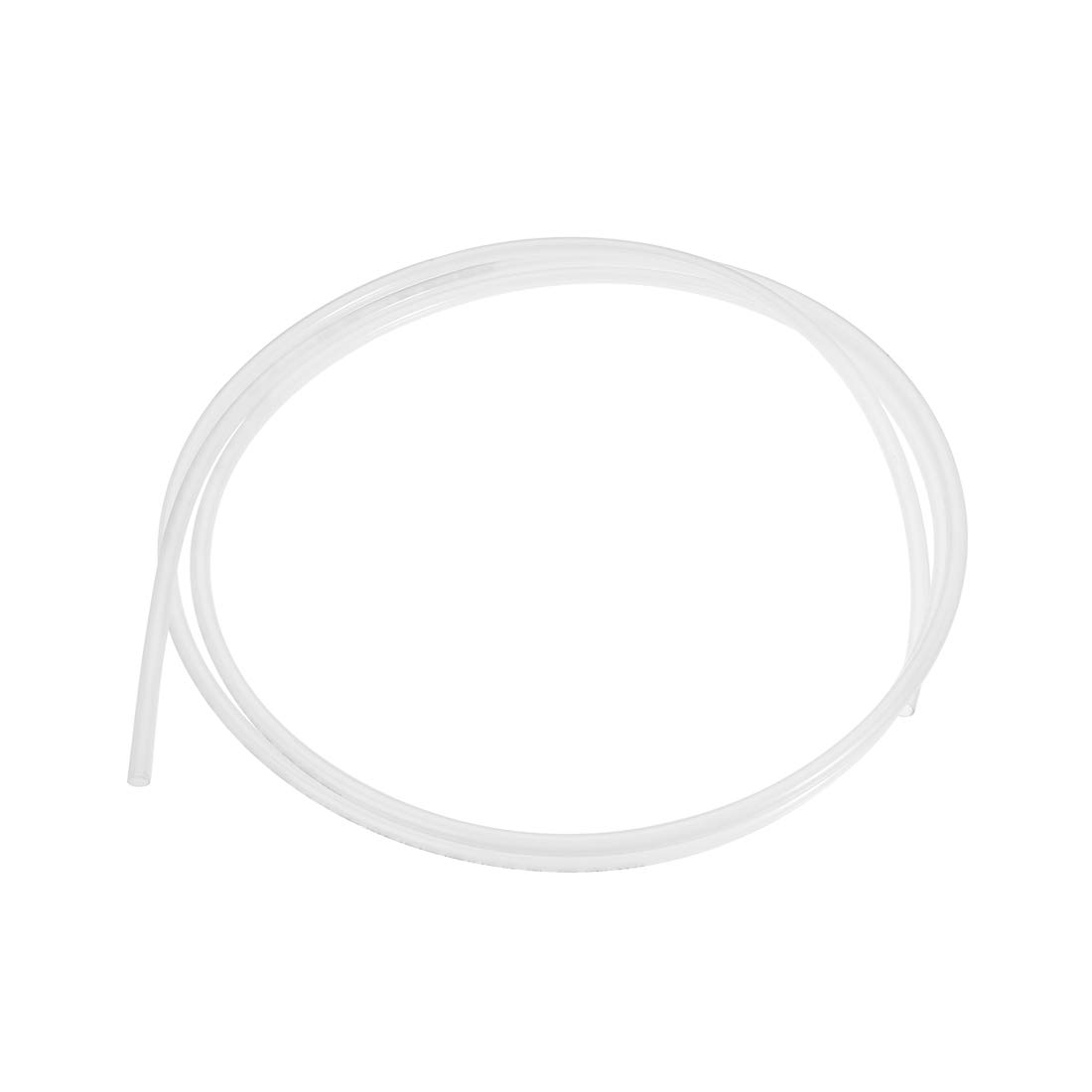 uxcell Nylon Line Hose Tube, 8mm ID x 10mm OD, 3m Length, PA6 Nylon, Translucent, 1 Pack