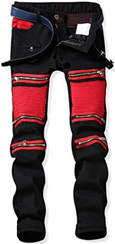 HerQueen Men Jeans Pants Clearance Color Skinny Slim Regular Fit Size 38