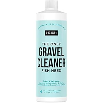 Natural Rapport Aquarium Gravel Cleaner - The Only Gravel Cleaner Fish Need - Professional Aquarium Gravel Cleaner to Naturally Maintain a Healthier Tank, Reducing Fish Waste & Toxins (16 fl oz)