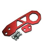 SPPC Rear Universal Race Tow Hook Kit Aluminum Red Version 2