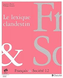 Le  lexique clandestin