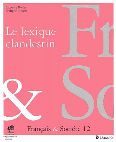 Le  lexique clandestin