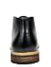 Bruno MARC BERGEN-02 Men's Formal Modern Lace Up Leather Lined Short Ankle Oxford Dress Boots BLACK SIZE 9.5