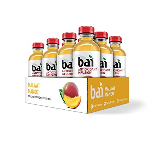 Bai Panama Peach, Antioxidant Infused Beverage, 18 ounce bottle Grocery & Gourmet Food