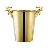 BarSoul Gold Champagne Bucket Stainless Steel Ice