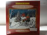 100 Piece Holiday Series Jigsaw Puzzle - Midnight Singers