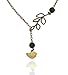 Small Bird and Branch, Black Lava Bead, Bronze/Brass Tone Aromatherapy Essential Oil Diffuser