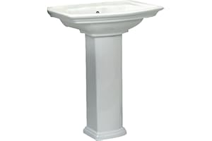 BARCLAY Washington 550 Pedestal Lavatory 8" Widespread