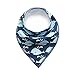 Bandana Bibs For Boys | 4 Pack | Absorbent Organic Cotton | Baby Bandana Drool Bibs Boy Pack by WZ Products