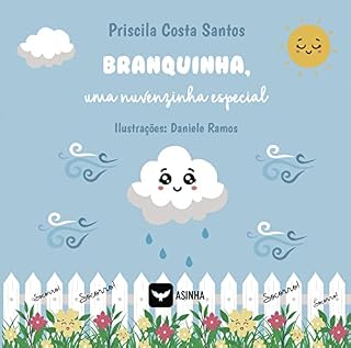 Livro Branquinha, uma nuvenzinha especial