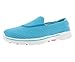 Skechers Performance Women's Go Walk 3 Slip-On Walking Shoe, Turquoise, 10 M US