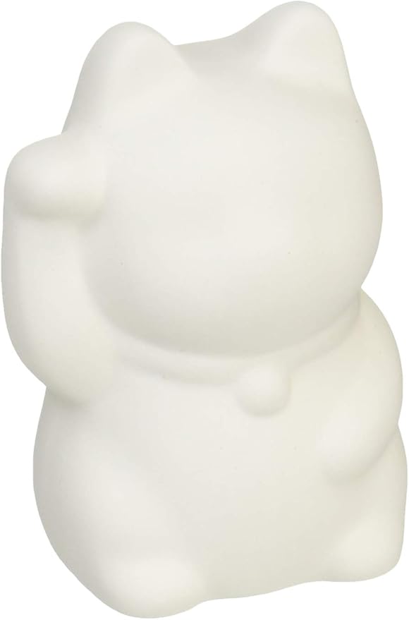 Amazon Co Jp お絵かき招き猫 右手上げ 貯金箱 1050 ホーム キッチン