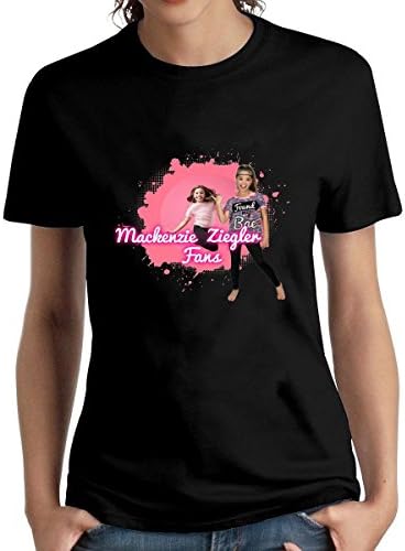FOURROUNI Women's Macken Four Zie Zie Fourgler Logo T-Shirt Black Small