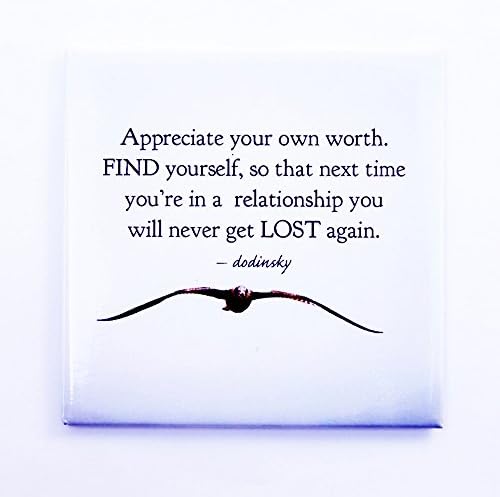 Find Yourself First - Inspirational and Cute Quotable Magnet