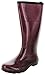 Kamik Women's Checks Rain Boot, Dark Red, 7 M US