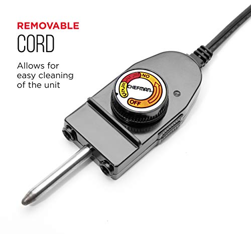image for Chefman Electric Griddle, Fully Immersible and Dishwasher Safe Feature