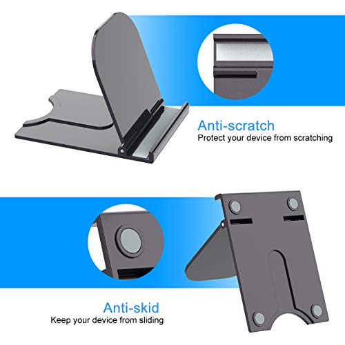 Cell Phone Stand 4 Pack Phone Holder Adjustable Foldable Tablet Stand Compatible with iPhone 11/11 Pro/11 Pro Max/Xs MAX/XR/XS/X Galaxy S10/S9/S9 Plus/Note 9 Google Pixel and More