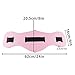 Keebgyy 1Pcs Swim Training Belt, Safety Back Fish Shaped Swimming Floating Waistband Protector Aid Waist Water Pool Learn to Swim Kickboard for Adult Kids Children Swimming Beginner - Random Color