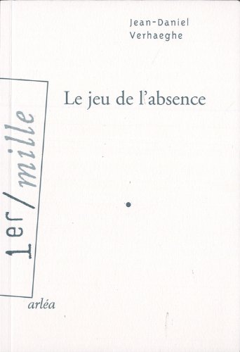 Le  jeu de l'absence