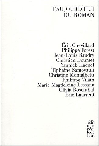 L' aujourd'hui du roman