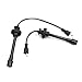 uxcell Car Spark Plug Wires Set of 2 Ignition Wire for Mitsubishi Eclipse Galant Lancer Mirage Outlander Me96 8910