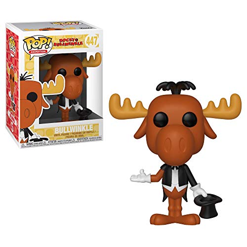 Funko Pop Animation: Rocky & Bullwinkle - Magician Bullwinkle Collectible Figure, Multicolor - //coolthings.us