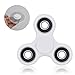 Fidget Spinner,Finger Toy,Relieve Stress Anxiety Boredom ADHD Gift for Adult Children by CloudWave (white)