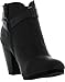 Breckelle's GAIL-22 Women's Belted Chunky Stacked Heel Ankle Booties