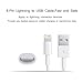 Phone Charger, Travel Wall Power Adapter, [2-Pack] USB Data Charge Sync Cable Compatible with iPhone X/8 Plus/7 Plus/6s/6 Plus/6s Plus/5/5s/5c/XS/XR/XS Max/iPad/iPod