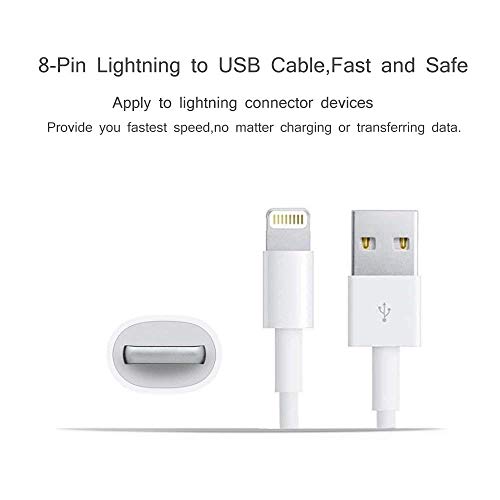image for CovertSafe iPhone Charger, Mfi Certified iPhone Charger Cable, Lightni